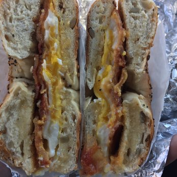 Jack's Place - Bacon egg and cheese on a bagel - Breakfast & Brunch Near Me - Alexandria, Virginia Jack's Place - Bacon egg and cheese on a bagel - Breakfast & Brunch Near Me - Alexandria, Virginia