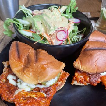M Kokko - Spicy chicken sandwich - Korean Near Me - Durham, North Carolina