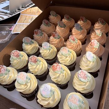 Minia's Bake Shop - Mango & chocolate cupcakes - Bakeries Near Me - Newark, California