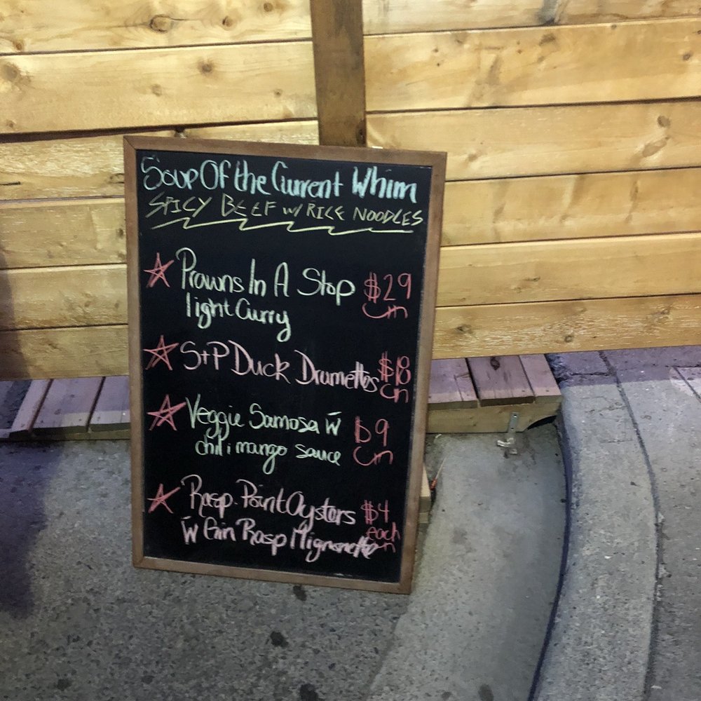 Block Kitchen + Bar - Look for the board with the specials! - Sandwiches Near Me - Banff, Alberta