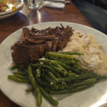 Southside 815 - Special menu Pot roast with mashed potatoes and green beans - Southern Near Me - Alexandria, Virginia Southside 815 - Special menu Pot roast with mashed potatoes and green beans - Southern Near Me - Alexandria, Virginia