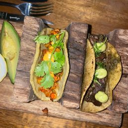 Surf and turf tacos