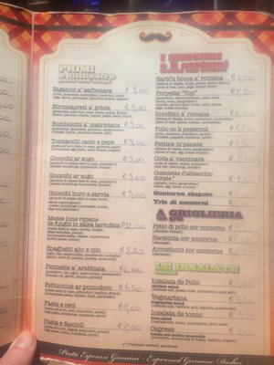 Menu photo 3 Da Chicco Rome, RM