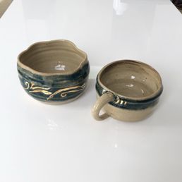 Matching cup and bowl set! Matching cup and bowl set!