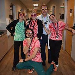 James W. Dooner, MD - Dr. Dooner having fun with his team on Patient Appreciation Day!