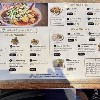 Quan Vy Da - Menu - Vietnamese Near Me - Westminster, California Quan Vy Da - Menu - Vietnamese Near Me - Westminster, California