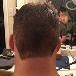 This is my fucked up hair i had to go to another person to get it fixed