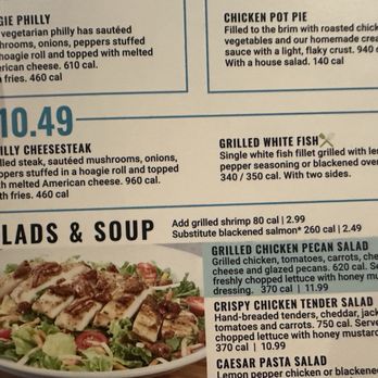 Cheddar's Scratch Kitchen - Soup & Salad menu - American Near Me - Oklahoma City, Oklahoma