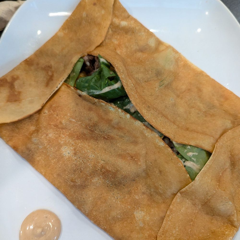 Le Parfait - Beef steak crepe - Ice Cream & Frozen Yogurt Near Me - Vancouver, British Columbia