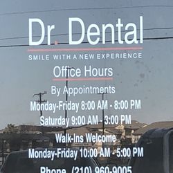 Dr Dental - How can you "Walk-In" if no one is here.....?