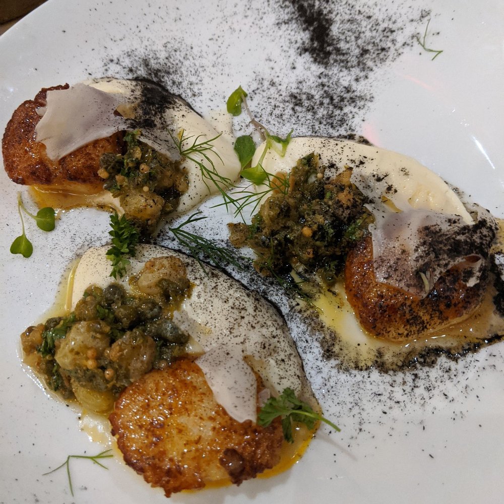 Vasili's Kitchen - Scallops mezze - Mediterranean Near Me - Gaithersburg, Maryland Vasili's Kitchen - Scallops mezze - Mediterranean Near Me - Gaithersburg, Maryland