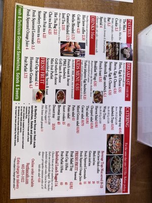 Menu photo 8 Bertha's Cafe & Catering Phoenix, AZ