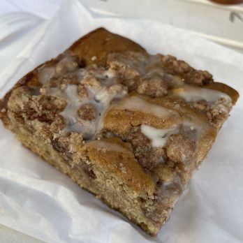 Pepino Eatery & Bakeshop - Coffee cake, this was back when they were operating in their backyard in La Jolla - Desserts Near Me - La Jolla, California