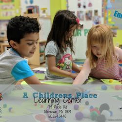 A Children's Place Learning Center - Now enrolling in certain classrooms!