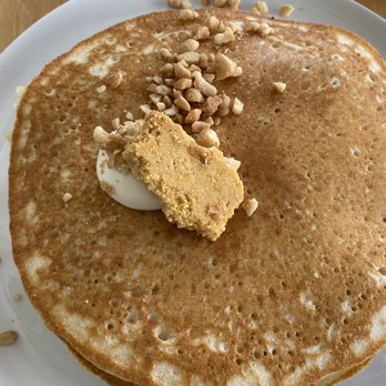 Over Easy - Pumpkin Crunch Pancakes - Breakfast & Brunch Near Me - Kailua, Hawaii Over Easy - Pumpkin Crunch Pancakes - Breakfast & Brunch Near Me - Kailua, Hawaii