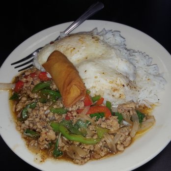 Chez Quan's - Spicy minced basil chicken Thai style. - Thai Near Me - Melbourne, Florida
