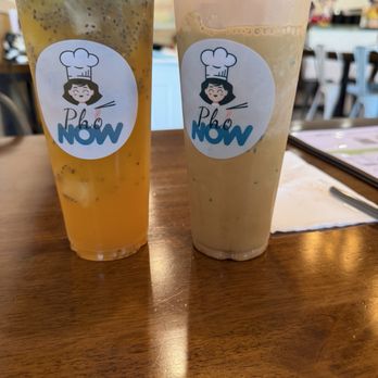 Pho Now - Kumquat with salted plum and Vietnamese ice coffee - Vietnamese Near Me - San Jose, California