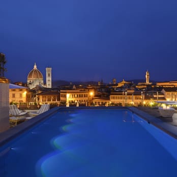 360 Three Sixty - La piscina panoramica del Grand Hotel Minerva - Bars Near Me - Florence, FI