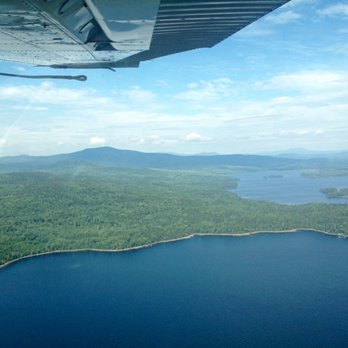Acadian Seaplanes - Over Rangeley Lake late morning - Tours Near Me - Rangeley, Maine
