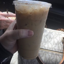Green Bean Espresso - Iced Americano with Cream