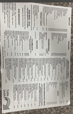 Menu photo 6 North Lima C's Waffles North Lima, OH