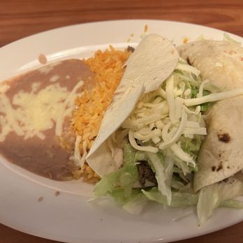 Monterrey Mexican Restaurant - The Special. 2 beef tacos, rice and beans - Mexican Near Me - Woodstock, Georgia