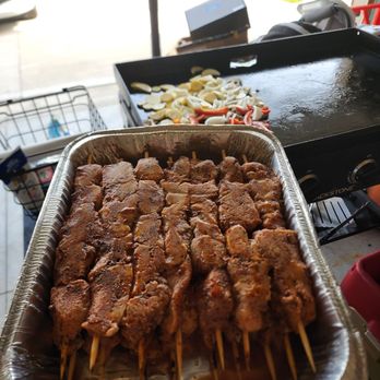 Dearborn Meat Market - Shish tawook on the flatop is even better than the grill IMO - Meat Shops Near Me - Dearborn, Michigan Dearborn Meat Market - Shish tawook on the flatop is even better than the grill IMO - Meat Shops Near Me - Dearborn, Michigan