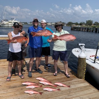 All Jack'd Up Charters - Red Snapper (Caught our limit!) - Boat Charters Near Me - Pensacola, Florida