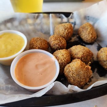Storming Crab - So-so boudin ball appetizer - Seafood Near Me - Fort Wayne, Indiana