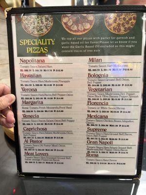 Menu photo 1 Pizzeria Napoli Asheville, NC
