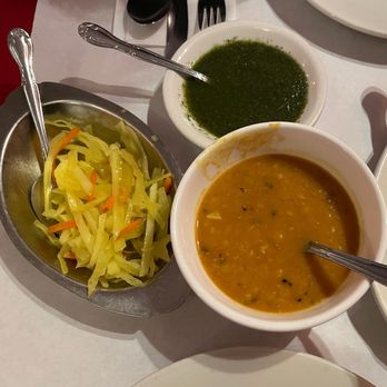Ayna Agra Indian Restaurant - Side dishes come with in-person lunch special - Indian Near Me - Bayside, New York