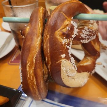 Prost German Restaurant - awful $4 pretzels - German Near Me - Aberdeen, Maryland