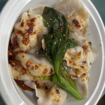 Forever Taste - Cabbage and Pork Dumplings With Spicy Sauce. - Chinese Near Me - New York, New York Forever Taste - Cabbage and Pork Dumplings With Spicy Sauce. - Chinese Near Me - New York, New York