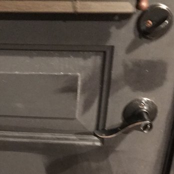 Germantown Mill Lofts - Water coming through the middle of the door. - Apartments Near Me - Louisville, Kentucky
