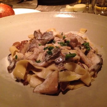 Clement - Fresh Tagliatelle with Roasted Mushroom - New American Near Me - New York, New York Clement - Fresh Tagliatelle with Roasted Mushroom - New American Near Me - New York, New York