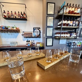 Mad River Distillers - Two flights, great variety. - Cocktail Bars Near Me - Burlington, Vermont