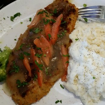 Open Flame - broiled tilapia w/ mashed taters - Breakfast & Brunch Near Me - Hales Corners, Wisconsin Open Flame - broiled tilapia w/ mashed taters - Breakfast & Brunch Near Me - Hales Corners, Wisconsin