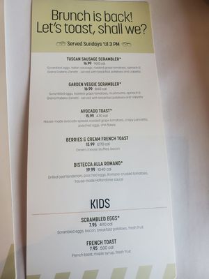Menu photo 6 Brio Italian Grille Murray, UT