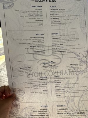 Menu photo 4 Marisco Boys Phoenix, AZ