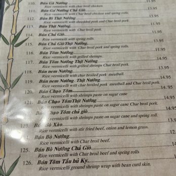 Pho Vinh - Menu - Vietnamese Near Me - Orlando, Florida