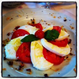 Caprese here is delightful