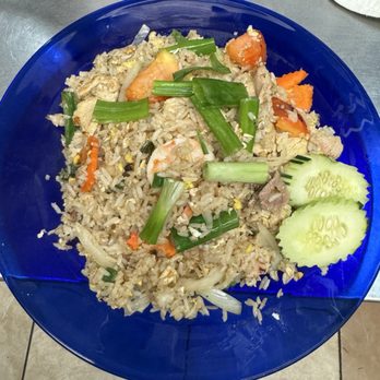 Jackpot Thai - F2. Combination Fried Rice - Thai Near Me - San Bernardino, California Jackpot Thai - F2. Combination Fried Rice - Thai Near Me - San Bernardino, California