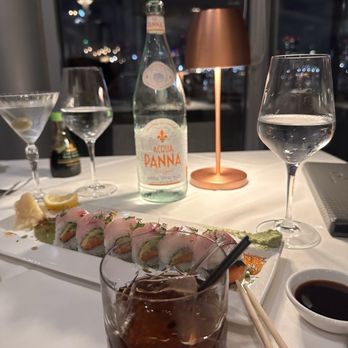 Peohe's - Chocolate bourbon and Salmon sushi. - Seafood Near Me - Coronado, California