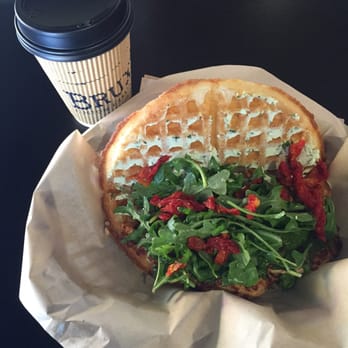 Bruxie - New California Pesto Chicken Sandwich! - Breakfast & Brunch Near Me - Brea, California
