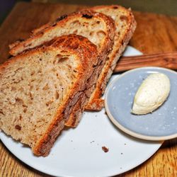 Chairs - House made sourdough with butter