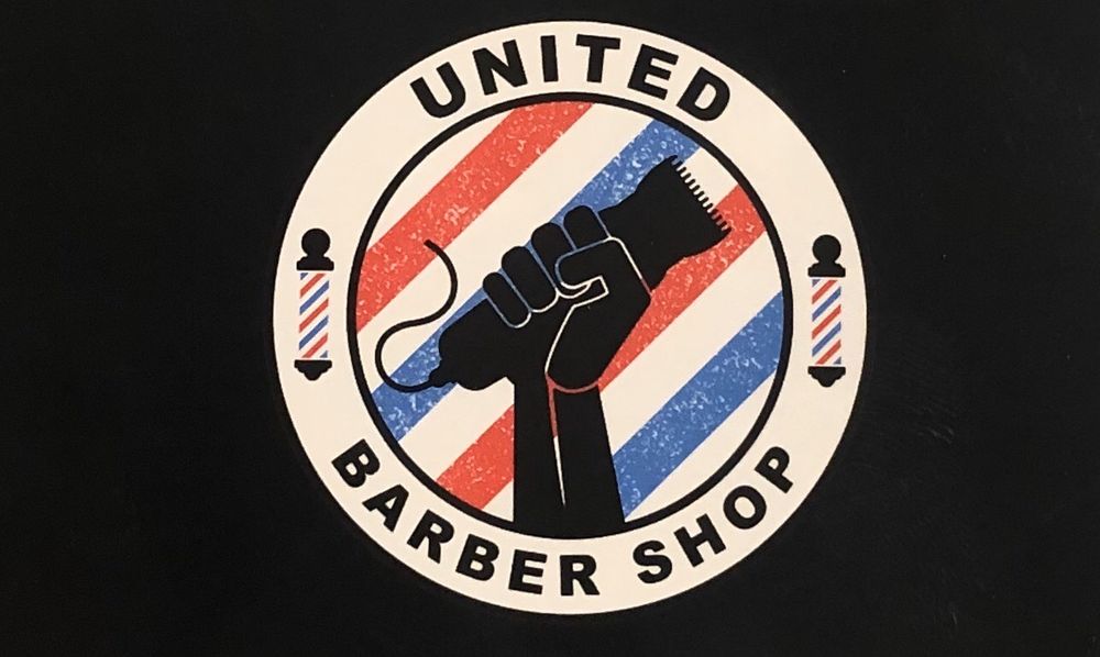 United Barber Shop Logo