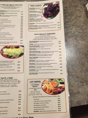 Menu photo 5 Cafe On the Common Mansfield, MA