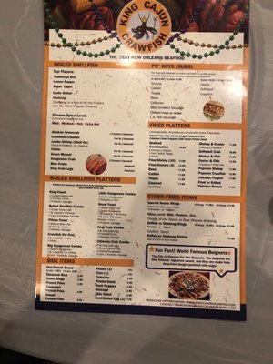 Menu photo 7 King Cajun Crawfish Orlando, FL
