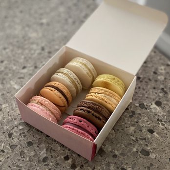Ollia Macarons & Tea - a box of macarons - Macarons Near Me - Calgary, Alberta