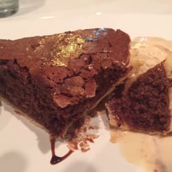 Wicked Hen Restaurant - Chocolate buttermilk cake.  Very good.